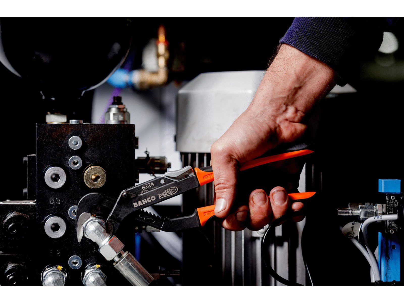 BAHCO Ergo slip joint pliers 200mm BAHCO Ergo slip joint pliers 200mm